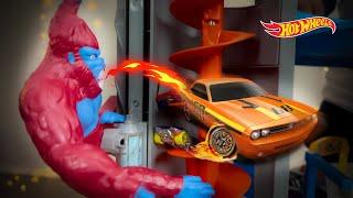 Hot Wheels Biggest Super Ultimate Garage Motorised Playset | Gorilla Version