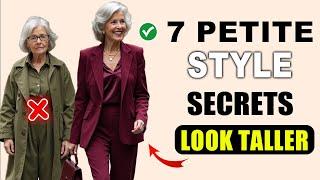 "Petite Women: 7 Styling Secrets to Look Taller & More Elegant!"