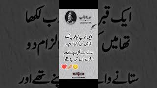 MIRZA GHALIB POETRY YouTube shorts poetry Mirza ghalib poetry feature ️‍🩹