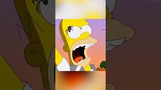 Homer's Spider Bite Disaster! #simpsons #shorts