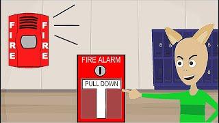 Joseph Pulls the Fire Alarm to Skip a Test / Grounded