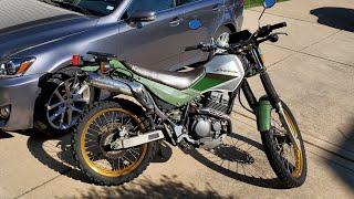 2001 Kawasaki Super Sherpa KL250 #dualsport #kawasaki  #supersherpa