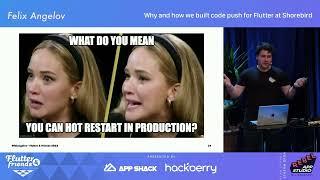Code push for Flutter with Shorebird - Felix Angelov