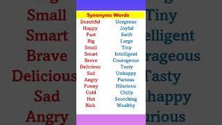 Synonyms Words beautiful .  #shorts #viral