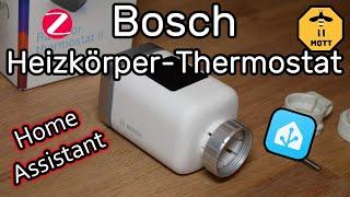 Bosch Smart Home Heizkörperthermostat in Home Assistant integrieren (Controller und Zigbee2MQTT)