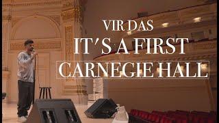 Vir Das - IT'S A FIRST | I Headlined Carnegie Hall!!!