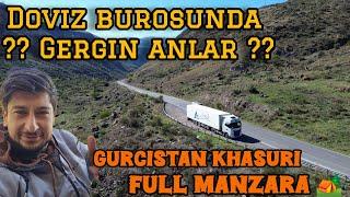 GÜRCİSTAN DA GERGIN ANLAR /  VİRAJLI YOLLAR'DA POV SÜRÜŞ  MANZARA MUHTEŞEM