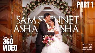 Immersive 360 - Part 1 | Sam Stennet & Asha Jerusha Wedding | May 18, 2025 | Bangalore, India