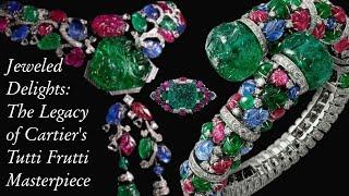 Jeweled Delights: The Legacy of Cartier's Tutti Frutti Masterpieces"