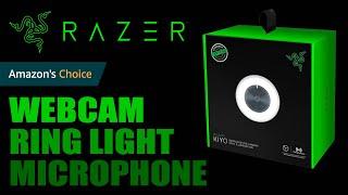 Razer Kiyo Webcam, Microphone & Ring Light (4K) Detailed Setup & Review + Unboxing