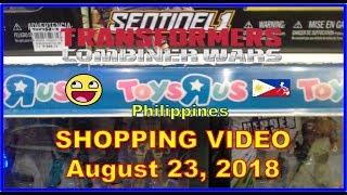 TOYS "R" US Shopping  | Glorietta Ayala Makati | Getting ONSLAUGHT Transformer |  August 23, 2018