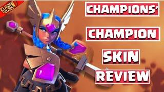 Champions’ Champion Skin Review | Champion Champion all Animations | Clash of Clans| Clashflict