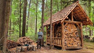 5 Day Firewood Haul at My Cabin in the Woods