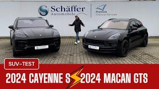 Der luxus SUV Vergleich: 2024 Cayenne S vs  2024 Macan S