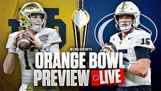 Notre Dame vs Penn State face off in the Orange Bowl | LIVE Preview & Picks for CFP Semifinals