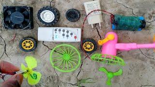 2 Genius DIY Mini Fan Ideas with DC Motor | The Maker Mind Creations!