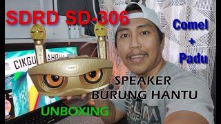 SDRD SD-306 : Viral Speaker Bluetooth Burung Hantu | UNBOXING