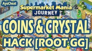 #2 Supermarket Mania Journey Coins and Crystals -Hack-root-GG