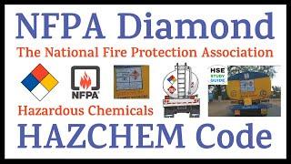 NFPA Diamond & HAZCHEM Code | What is NFPA | NFPA Diamond | HAZCHEM Code | How To Read HAZCHEM Code