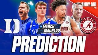 Alabama Crimson Tide vs. Duke Blue Devils Preview/Prediction | March Madness