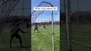 I thought it would be a goal kick...#soccertrainingvideos #soccersandiego #soccersmallsidedgames