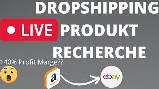 LIVE Produkt Recherche Ebay Dropshipping