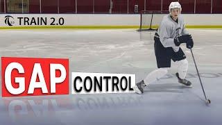 Gap control for Defense in Hockey