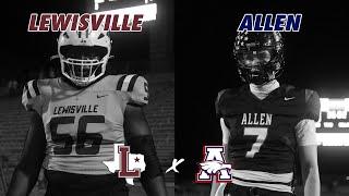 #TXHSFB 6A DI DFW BI-DISTRICT BATTLE Lewisville vs #8 Allen 2024 Texas High School Football Playoffs