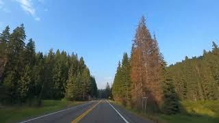 Bovill to St Maries, Idaho | Not What I Expected, No Camping Along This Section of Road