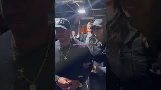 #russellwilson x #ciara attend #nyknicks game in #nyc #nfl #rnb #singer #newyorkgiants