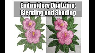 Embroidery Digitizing: All About Blending and Shading