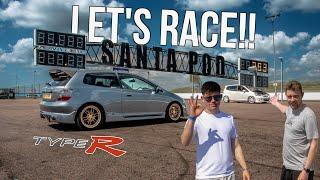 Racing Honda’s At A Private Santa Pod!! Ft:@JackMcNeillCars