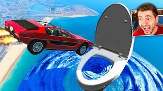 GTA V Online: impossível! ENTREI em um VASO TSUNAMI no GTA 5!