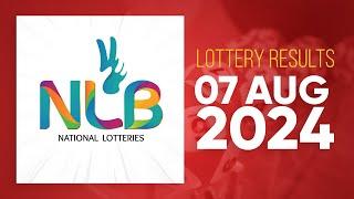 NLB Live Lottery Draw (2024-08-07) | 09.30 PM