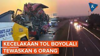 Kecelakaan di Tol Boyolali, Tewaskan 6 Orang yang Akan Berwisata ke Yogyakarta