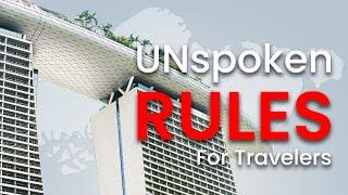 Singapore Unspoken Rules – Know Before You Travel