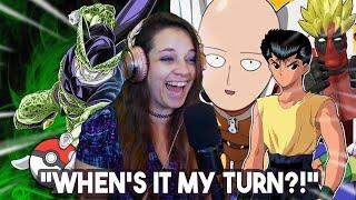 Lauren Reacts! *Oh my god, when is it my turn? I wanna fight Cell!* Cell Vs...EVERYONE--TeamFourStar