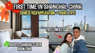 WATCH THIS BEFORE GOING TO SHANGHAI  | CHINESE VISA APPLICATION + TRAVEL TIPS FOR TIMERS!