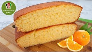 Sponge Orange Cake | کیک ساده اسفنجی با طعم مالته ( پرتقال)