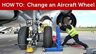 How to Change a Wheel on a Boeing 737