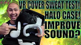 VR Cover Quest 2 Interface TESTED! A CHEAP Case for Halo Strap! Improve Sound!