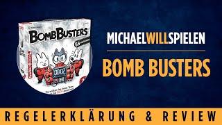 BOMB BUSTERS – Regelerklärung und Review – Kooperativ Bomben entschärfen