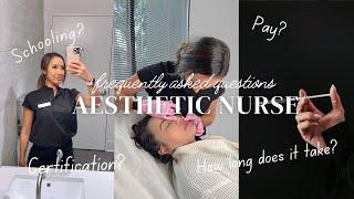 FAQS: AESTHETIC NURSING (Schooling, Pay, Certification, etc.)