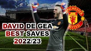 DAVID DE GEA GREAT SAVES 2022/23