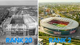 Ranking 24/25 Season Premier League Stadiums WORST TO BEST