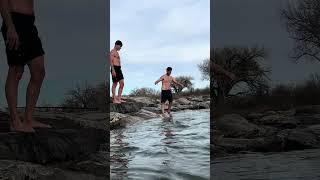 New Years Cold Plunge with my Pops