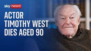 Actor Timothy West dies peacefully in sleep aged 90