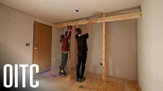 Minimalist Custom Closets + Finishing Drywall - Home Renovation