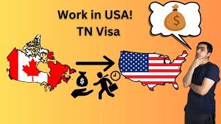 Work in USA on TN visa (for Canadians)