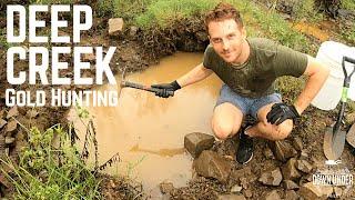 Aussie Gold Hunting in QLD Fossicking Areas (Deep Creek)